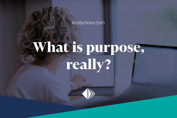 What is purpose, really? image